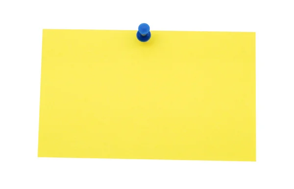 Tom gul blank — Stockfoto