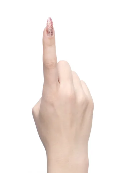 Işaret parmağı serisi — Stok fotoğraf