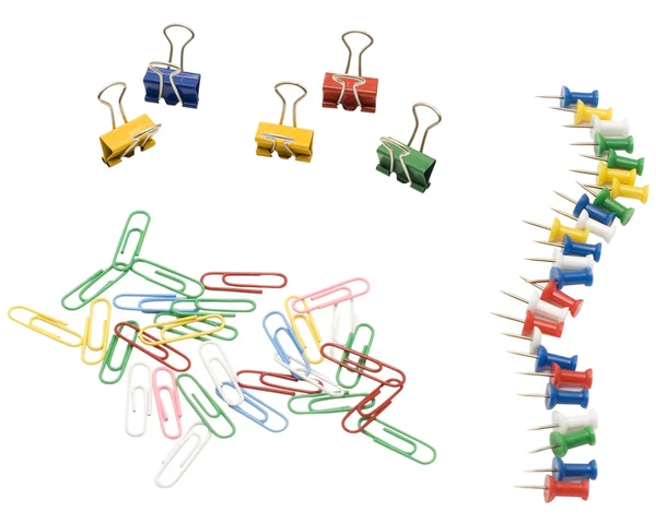 stock image Pins and paperclips