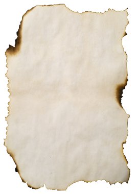 Burnt old paper clipart