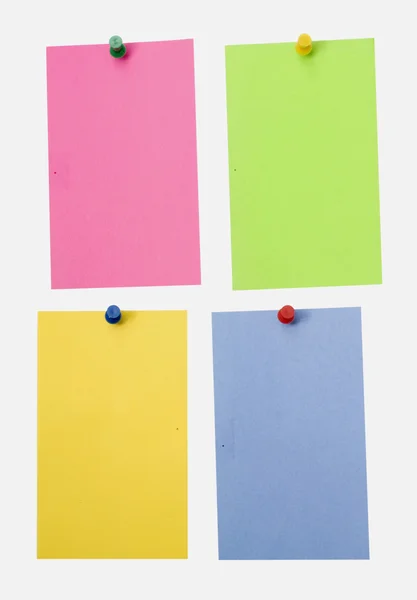 Kolor notatki — Zdjęcie stockowe