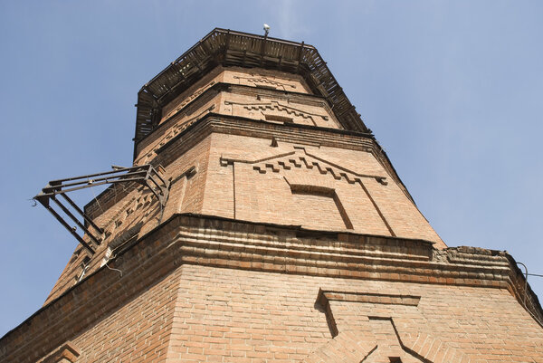 The image of old tower