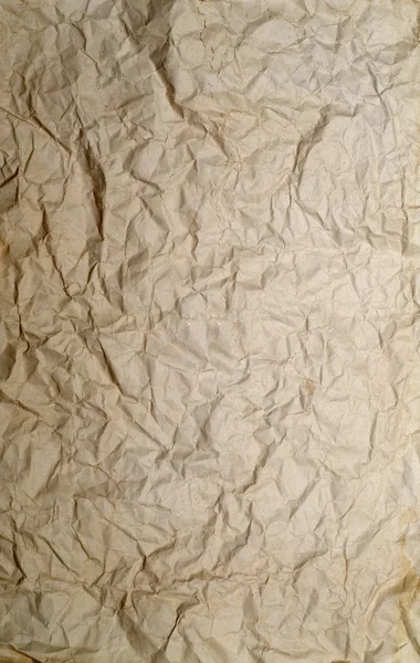 Wrinkled textured paper — Stock Photo, Image