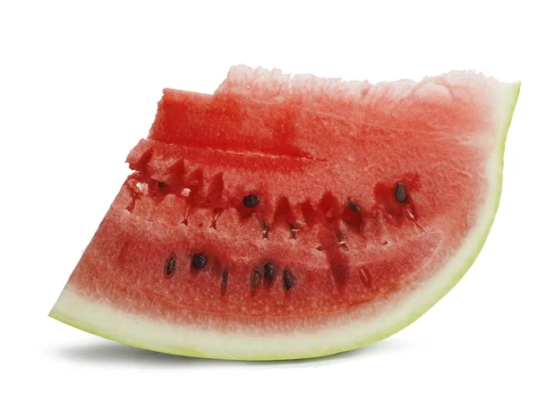 Slice of a ripe watermelon — Stock Photo, Image