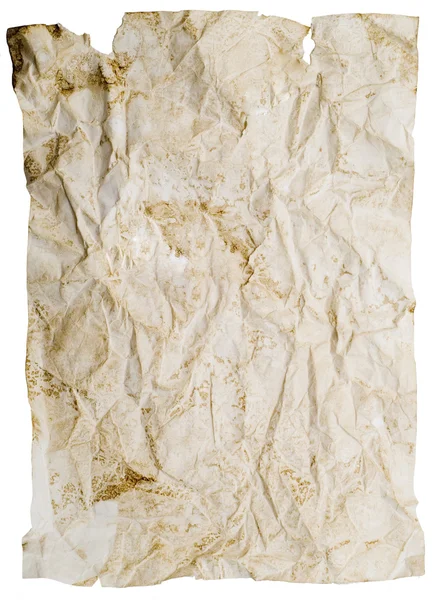 Wrinkled paper — Stock Photo, Image
