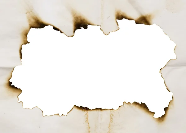 Burnt frame — Stock Photo, Image