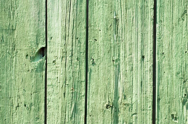 Green wooden panels — Stock Photo, Image