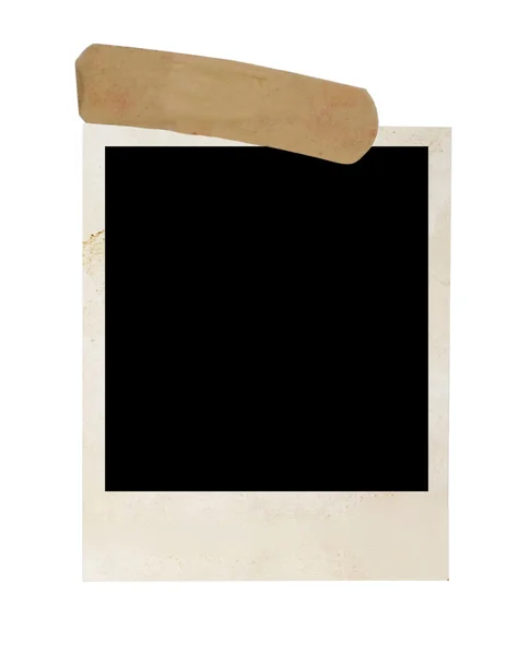 Starý polaroid rám — Stock fotografie