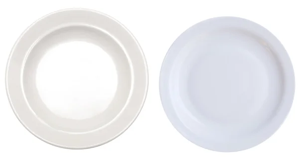 두 접시 — 스톡 사진