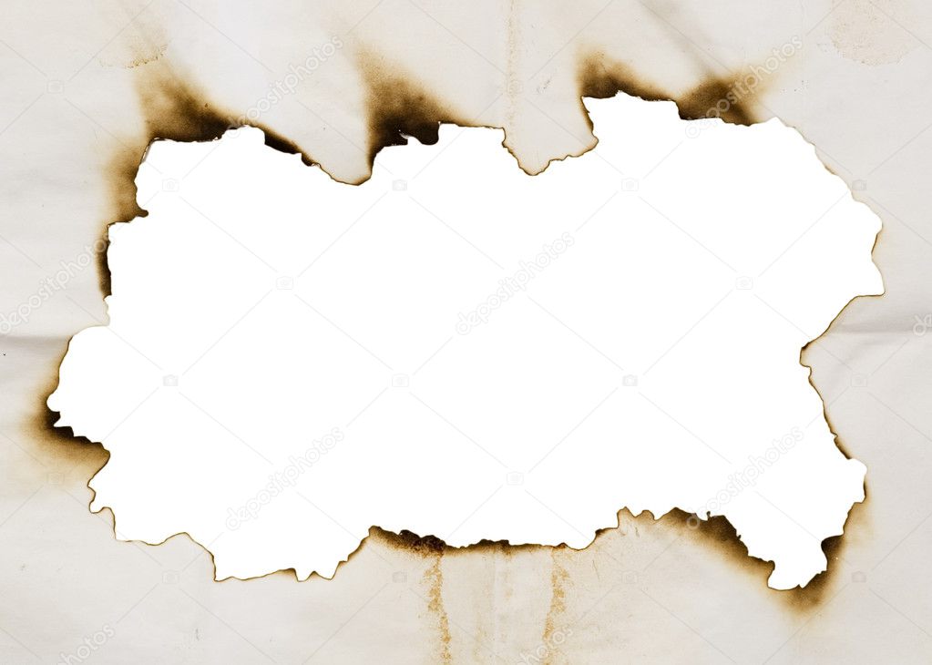 Burnt frame