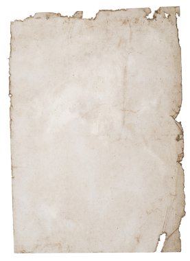 Old wrinkled paper clipart