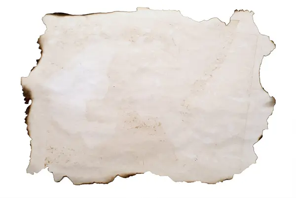Стара палена папір — стокове фото