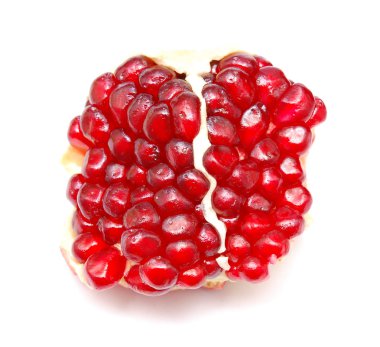 Piece of pomegranate clipart