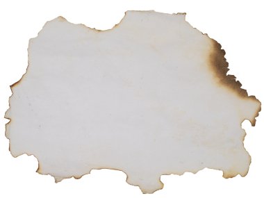 Old burnt paper clipart