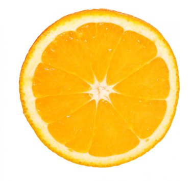 Orange slice clipart