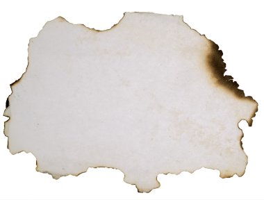 Burnt paper clipart