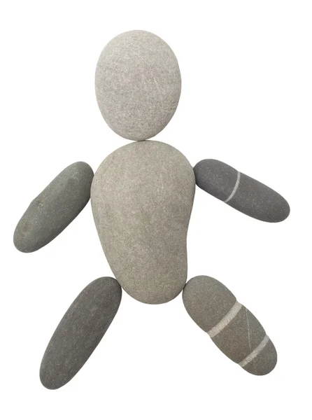Homem de pedra — Fotografia de Stock