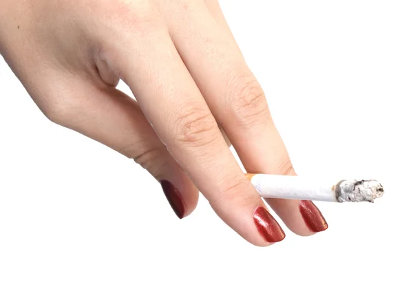 Рука цигарок — стокове фото
