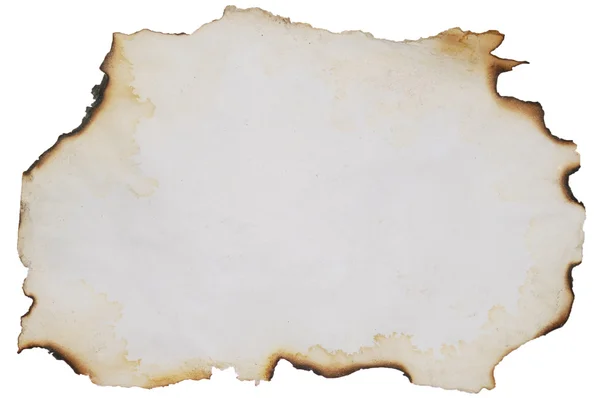 Παλιό καμένο χαρτί — Φωτογραφία Αρχείου
