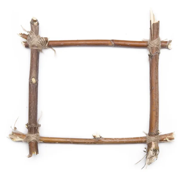 Twig frame — Stockfoto