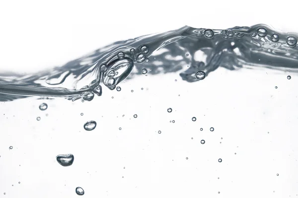 Ola de agua y burbujas —  Fotos de Stock