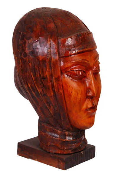 Escultura de madeira — Fotografia de Stock