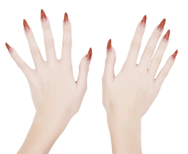 Manicure mani — Foto Stock
