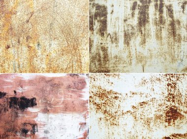 Rusty metal background clipart