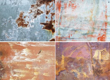 Rusty surfaces clipart