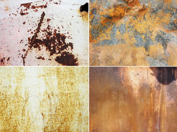 Superficies metálicas oxidadas —  Fotos de Stock