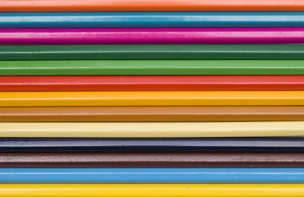 Colored pencils background — Stock Photo, Image