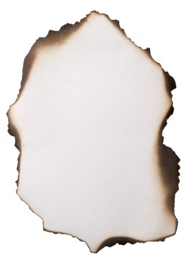 Old burnt paper clipart