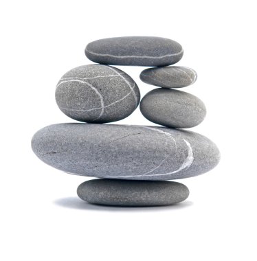 Balancing stones clipart