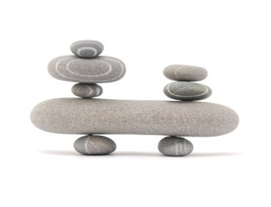 Balancing stones clipart