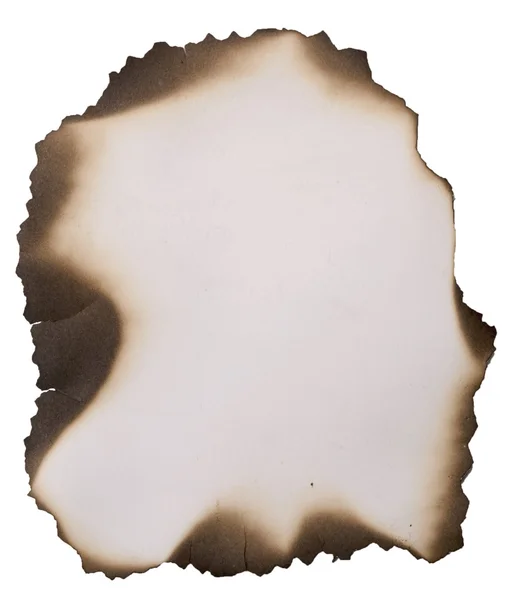 Eski yanmış kağıt — Stok fotoğraf