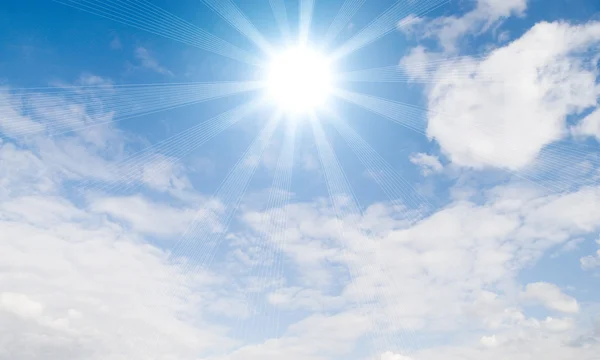 stock image Sun and sky