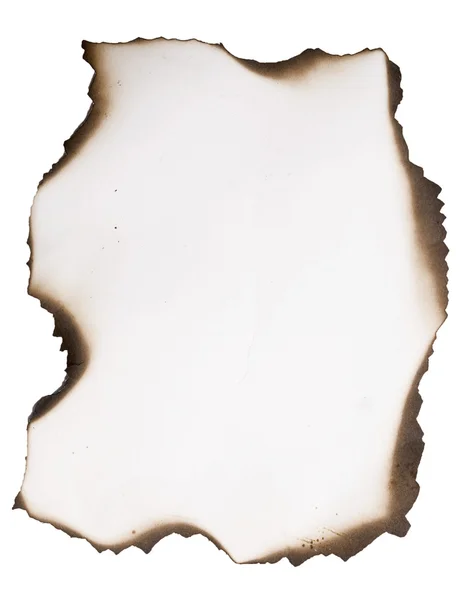 Starego spalonego papieru — Zdjęcie stockowe