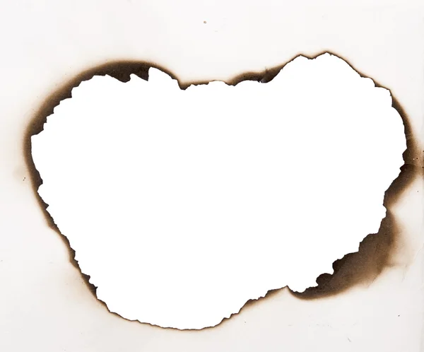 Сгоревший каркас — стоковое фото