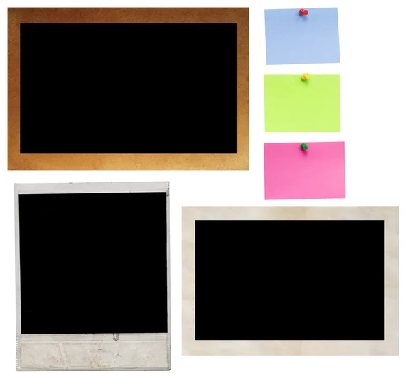 Polaroid and photo frame — Stock Photo, Image