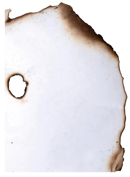 Dirty burnt paper — стоковое фото