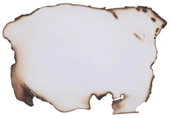 Старая обожженная бумага — стоковое фото