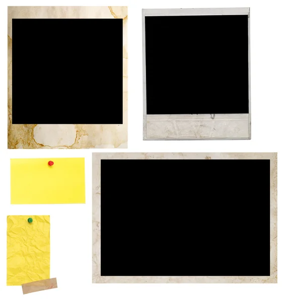 Polaroid and photo frame — Stock Photo, Image