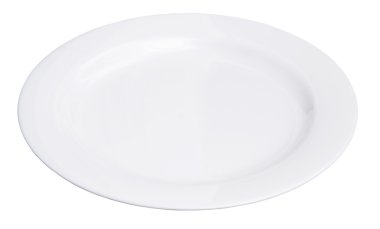 White plate clipart