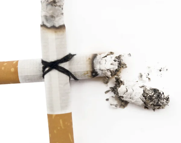 Cruz de cigarrillo — Foto de Stock