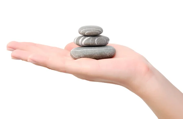 stock image Stones on a hand