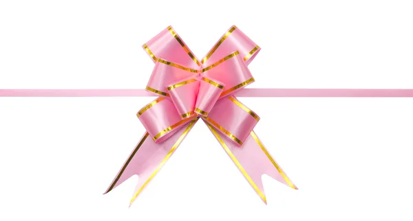 ピンクの弓 — ストック写真