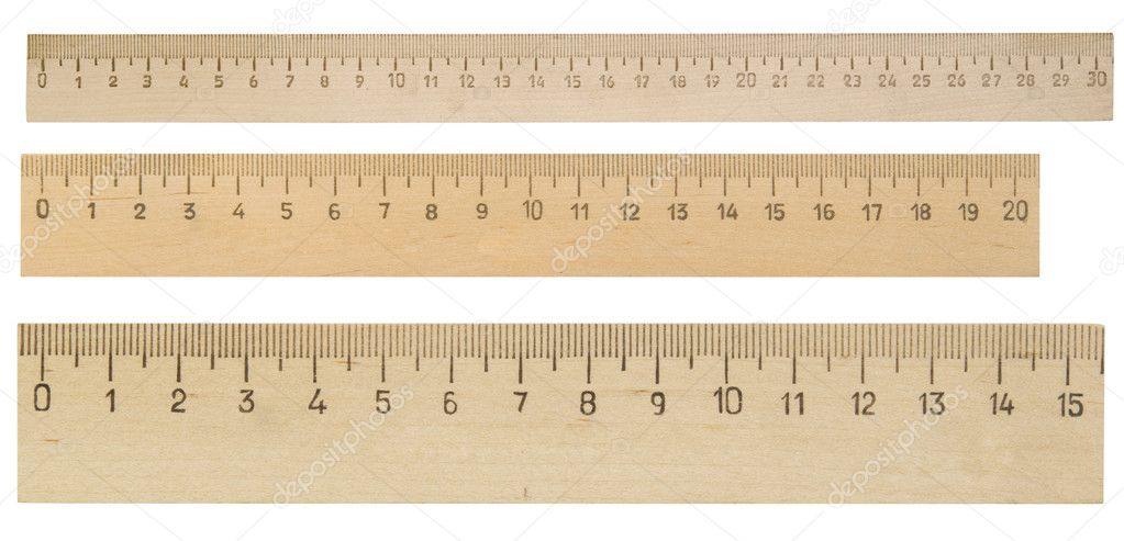Wooden rulers Stock Photo by ©ruslanchik 1881334