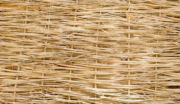 枝編み細工品フェンス — ストック写真
