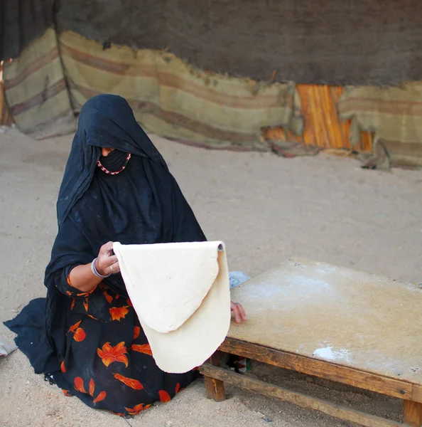Bedouin vrouw — Stockfoto