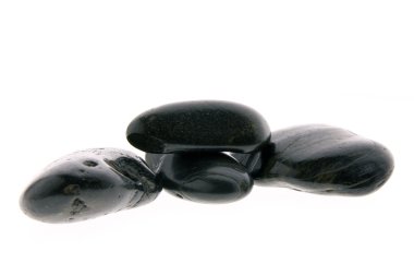 Black stones clipart